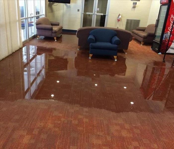 Flooding in business.